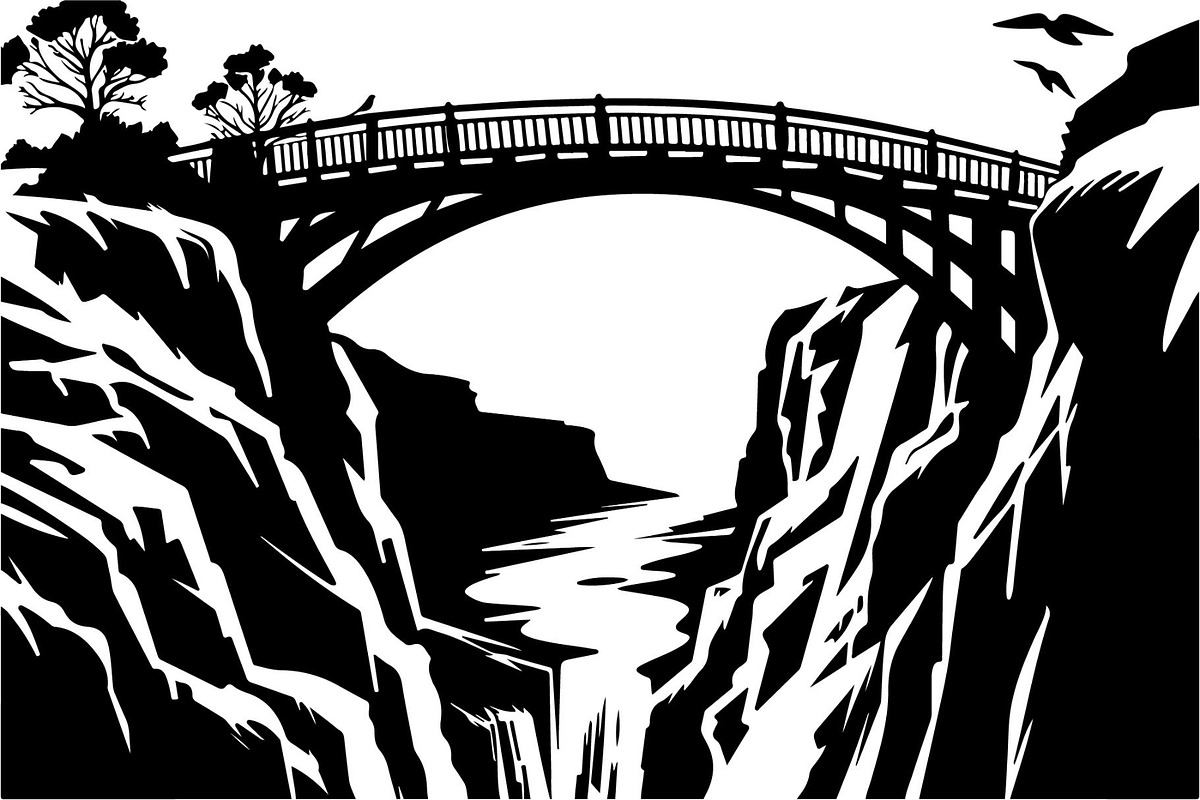 Mountain Valley Landscape SVG Bundle, an Object Graphic by Designer_Momina (Photo 13 of 16)