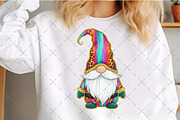 Christmas Gnome Glitter Brushstroke, an Illustration by Craft Nest (Thumbnail 2 of 6)