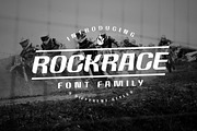 Rockrace Font Family, a Sans Serif Font by Arterfak Project (Thumbnail 1 of 6)