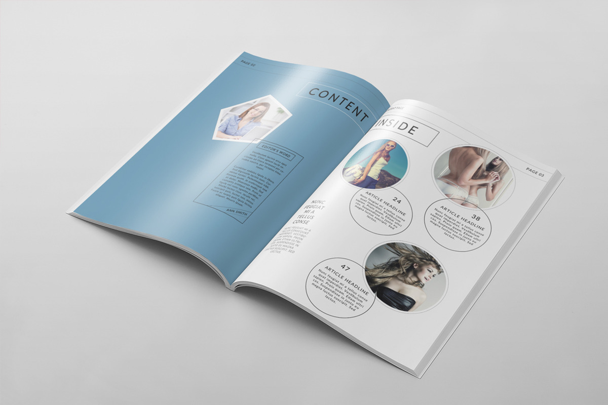 Magazine Template 57, a Magazine Template by pmvch (Photo 2 of 10)
