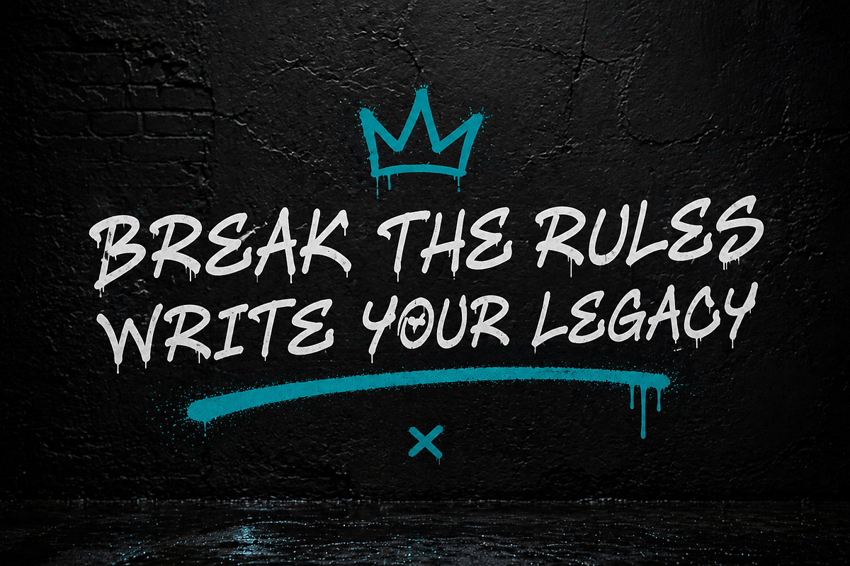 Rotzky Graffiti Type Streetwear Font, a Handwritten Font by ArtiXLabs (Photo 3 of 10)