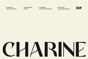 Charine - Modern Sans Serif Font, a Sans Serif Font by suhadidesign (Thumbnail 1 of 10)