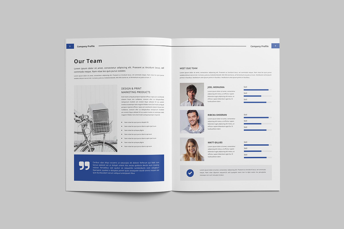 Corporate Brochure, a Brochure Template by Tanber Hossen (Photo 5 of 14)