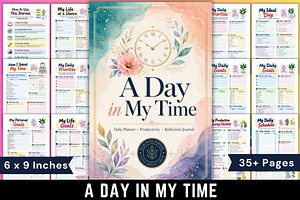 A Day in My Time, a Stationery Template by Designmela01