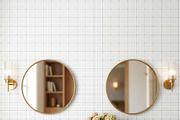 Bathroom Wallpaper Mockup PSD, a Household Mockup by 1001 mockups (Thumbnail 6 of 14)