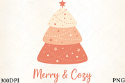 Boho Christmas Tree, an Illustration by CrexoraLab (Thumbnail 1 of 4)