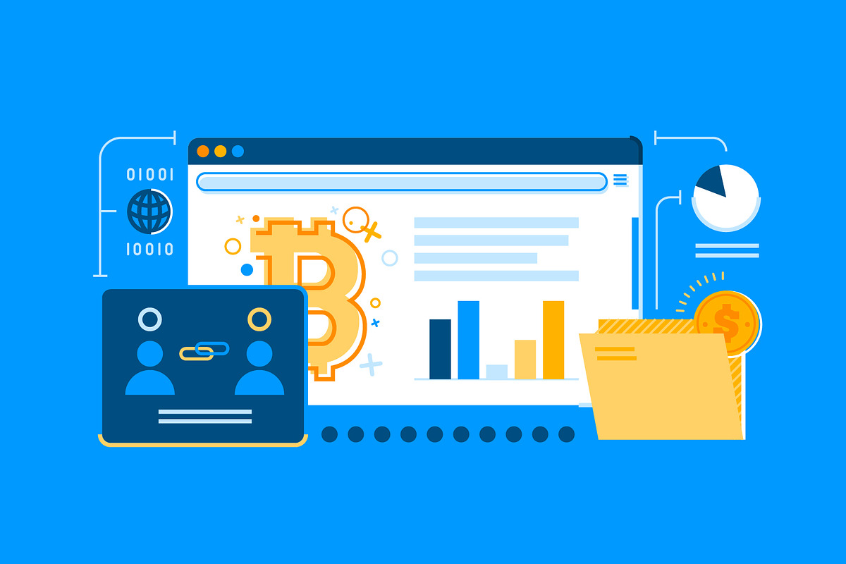 Bitcoin Illustration Pack, a Graphic by Wilsonkjc (Photo 4 of 5)