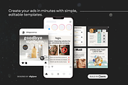 30 Skincare Static Ad Templates Meta, a Social Media Template by DigiPax (Thumbnail 4 of 10)