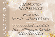 Miracles Duo Font + Extras, a Script Font by Red Ink (Thumbnail 9 of 14)