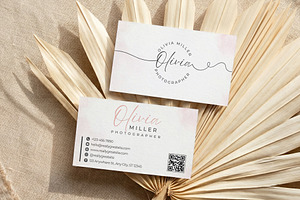 Photography Business Card Canva Kit, a Business Card Template by Arslan