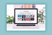 MacBook Front View Mockups, a Mac Mockup by Mockups & Illustrations (Thumbnail 2 of 11)