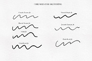 Realistic Watercolor Procreate Brush, a Brush Add-On by Jenteva Art (Thumbnail 3 of 15)