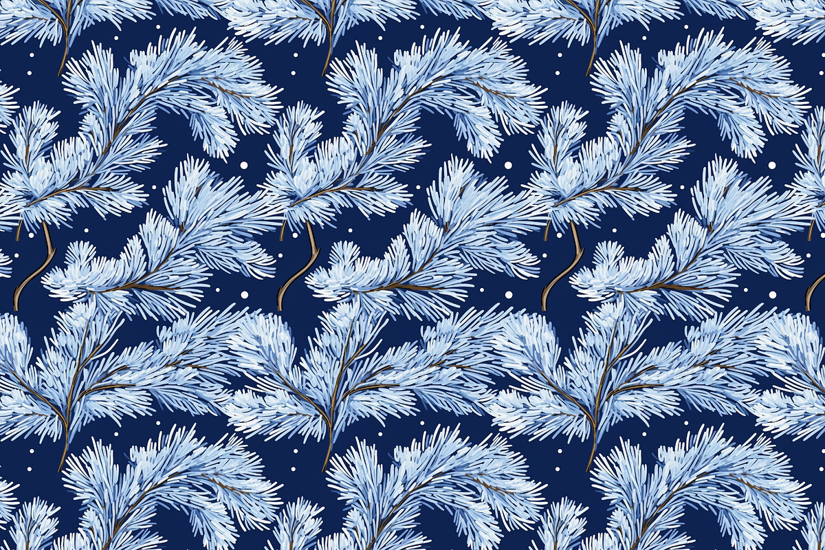 Winter tree, a Pattern Graphic by AlexandraTret (Photo 2 of 3)