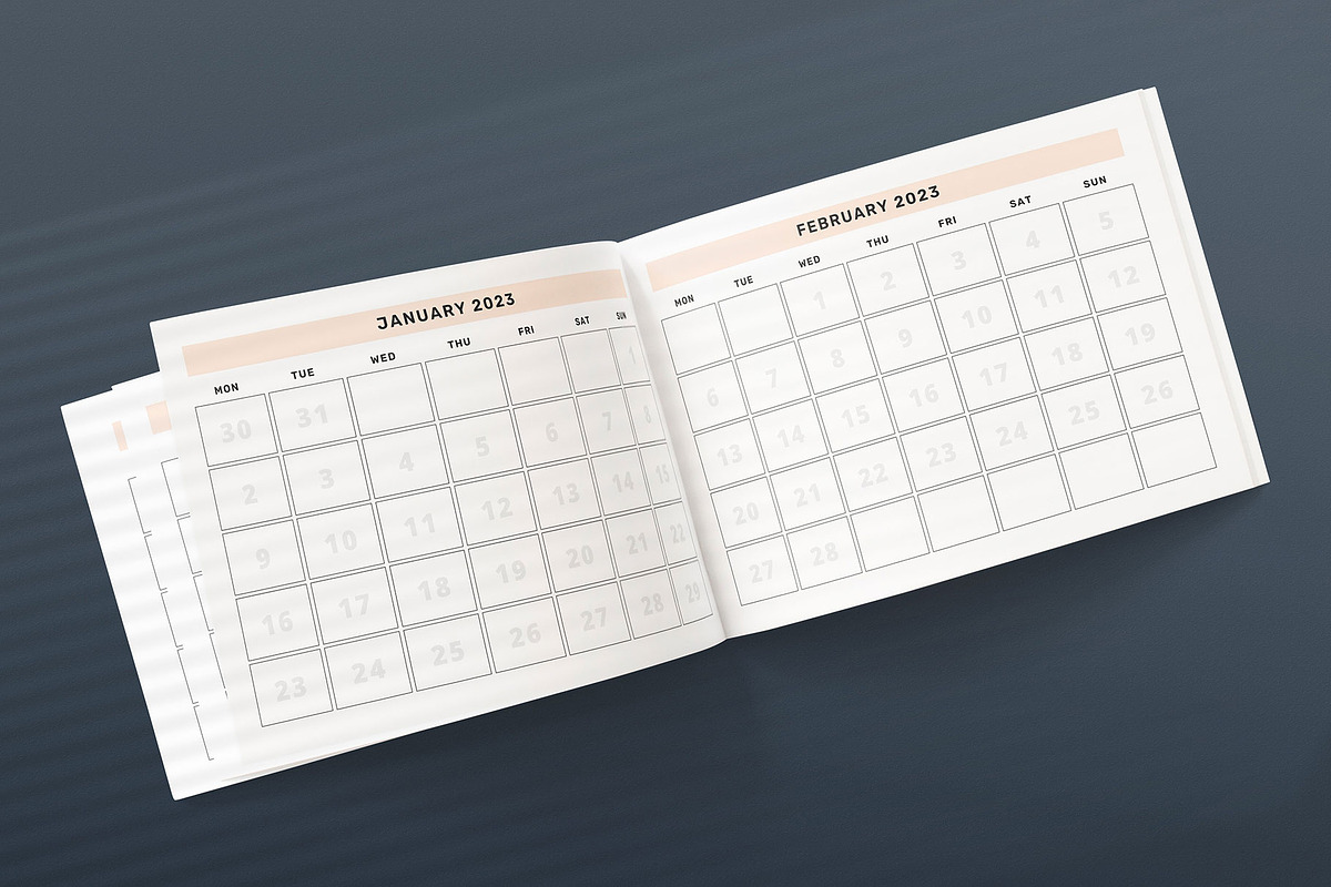 Monthly Planner/Calendar Templates, a Stationery Template by Design Zone (Photo 3 of 3)