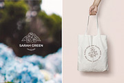 Floral logo elements and templates, a Graphic by Vasylyka (Thumbnail 9 of 12)