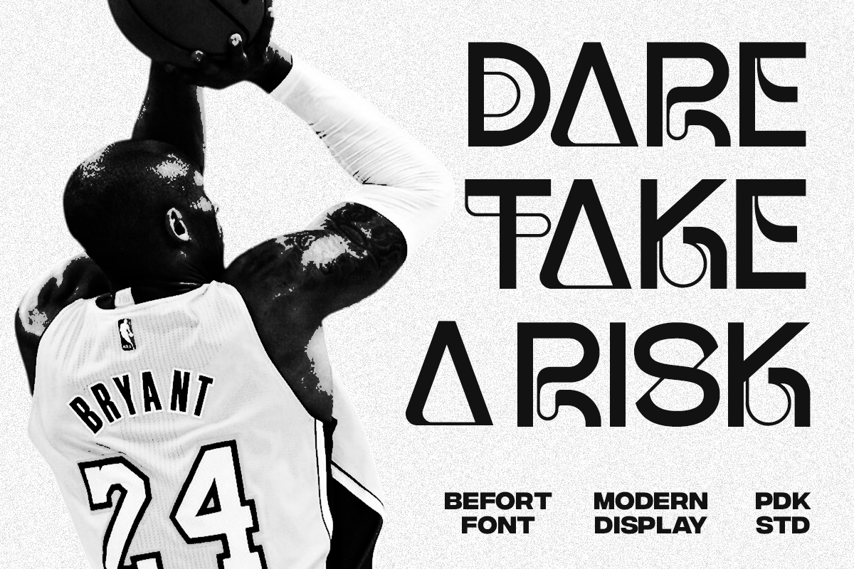 Befort - Futuristic Modern Display, a Sans Serif Font by Pandeka Studio (Photo 9 of 12)