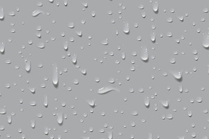 Realistic water drops / rain, an Object Illustration by George Rod