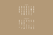 Reatfeh - Modern Condensed Typeface, a Font by Letterna (Thumbnail 3 of 4)