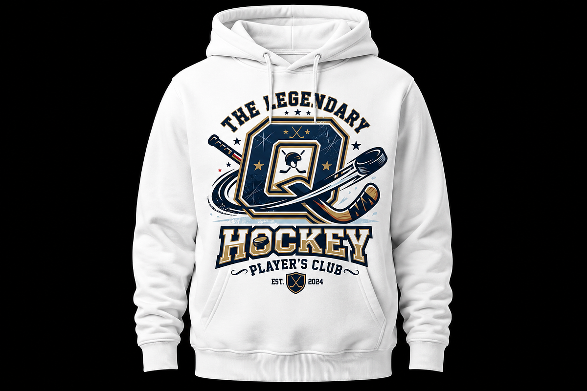 Vintage Hockey Legend Sports Logo, an Object Graphic by Artivon (Photo 3 of 3)