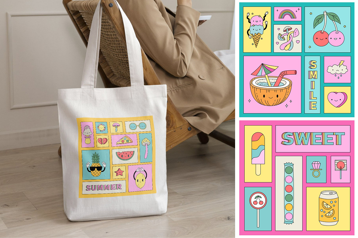 y2k 140+ items nostalgic collection, a Seasonal Illustration by Kristina Chistiakova (Photo 4 of 8)