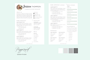 Resume Template + Cover Letter WORD, a Resume Template by PAPPERMINT RESUME STUDIO (Thumbnail 3 of 5)
