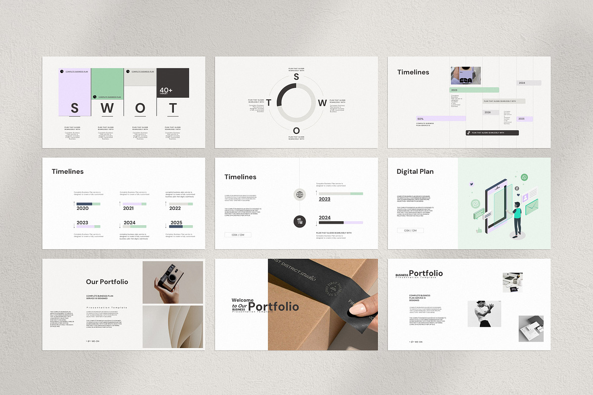 Business Pitch Deck PowerPoint, a Presentation Template by Studio Industry (Photo 8 of 11)