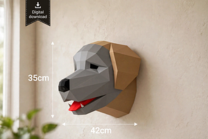 Leonberger Trophy - 3d papercraft