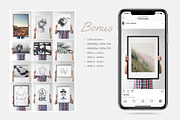 BLACK AND WHITE FRAME MOCKUP, a Product Mockup by Yuri-U (Thumbnail 4 of 10)