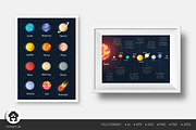 Svg planets and moon., an Icon by Nomber_86 (Thumbnail 1 of 3)