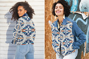 Blue Native Southwest Pattern, a Pattern Graphic by PPEthnicDecorPattern (Thumbnail 5 of 10)