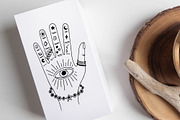 Black & White Modern Witch Clipart, an Object Graphic by ArtIrisArt (Thumbnail 7 of 9)