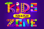 Kids Zone Playroom logo design, an Icon by Vector photo shop (Thumbnail 2 of 3)