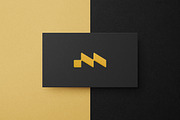 Metallic Foil Card Logo Mockup, a Mockup by Design Squad (Thumbnail 2 of 5)