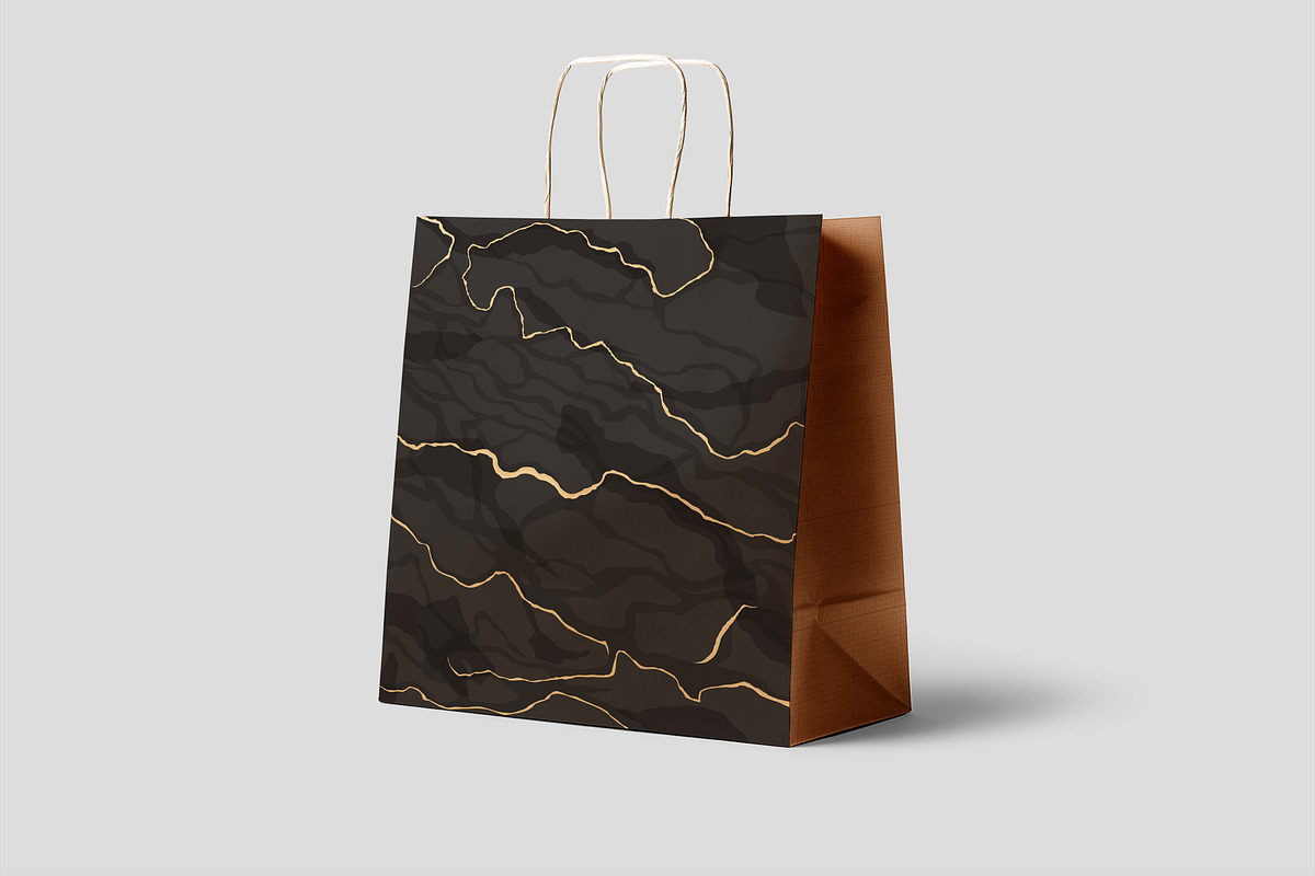 Black Marble Seamless Pattern, a Pattern Graphic by Viktorijareut (Photo 4 of 4)