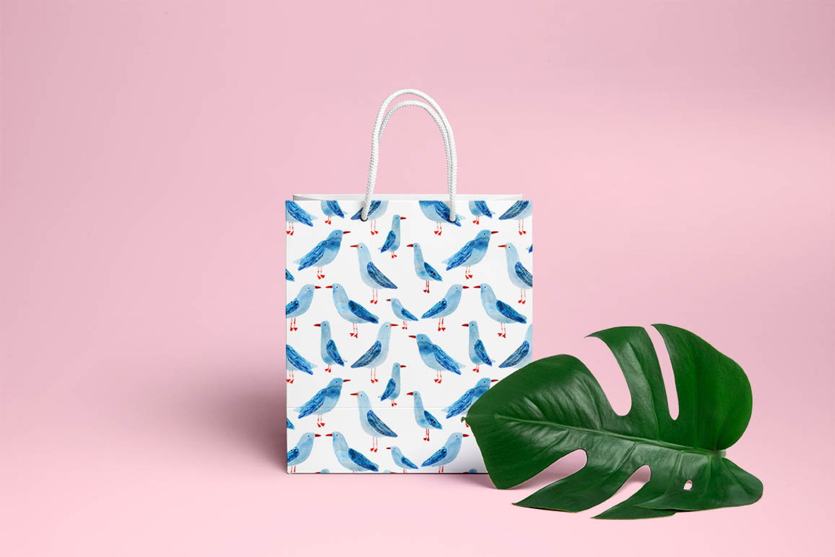 Watercolor summer patterns (4+bonus), a Pattern Graphic by Katerina Tova (Photo 7 of 10)