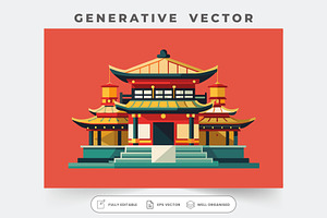 A colorful depiction of a traditiona, a Graphic by SouravDesign