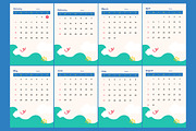 Kids Activity Wall Calendar 2026, a Stationery Template by twinstd (Thumbnail 2 of 3)
