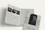 Funeral Program Template Set I Canva, an Invitation Template by The Social Stuff (Thumbnail 7 of 9)