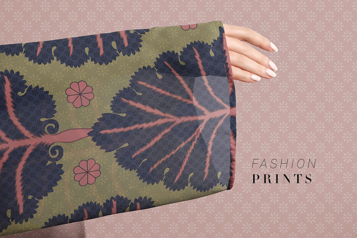 Regio., Exquisite & Luxury Prints, a Pattern Graphic by Pink Linen (Photo 8 of 12)