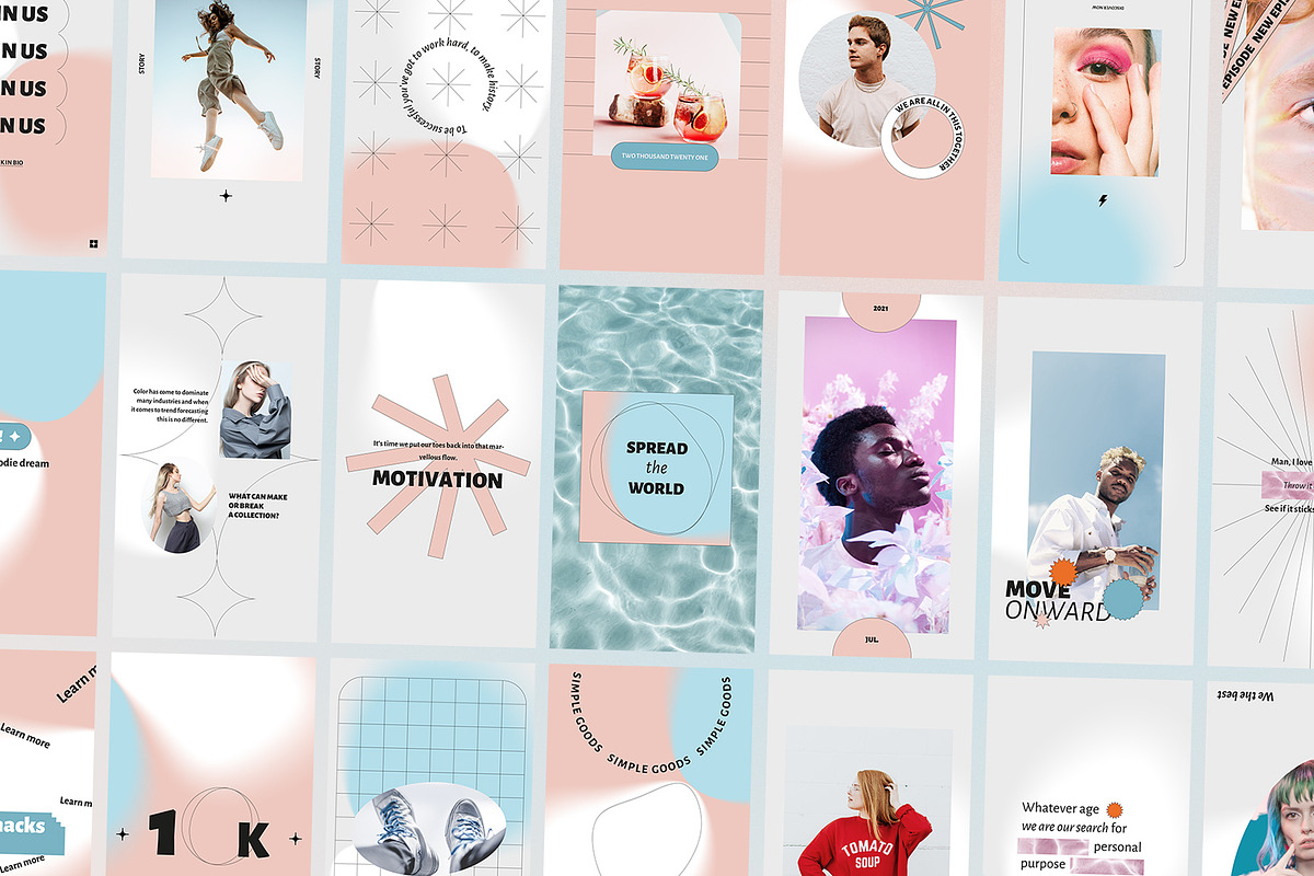 Instagram Templates | Canva & PS, a Social Media Template by BigWeek (Photo 5 of 9)