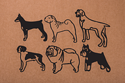 Vintage Dog Doodles Mega Bundle, an Illustration by duka (Thumbnail 17 of 19)