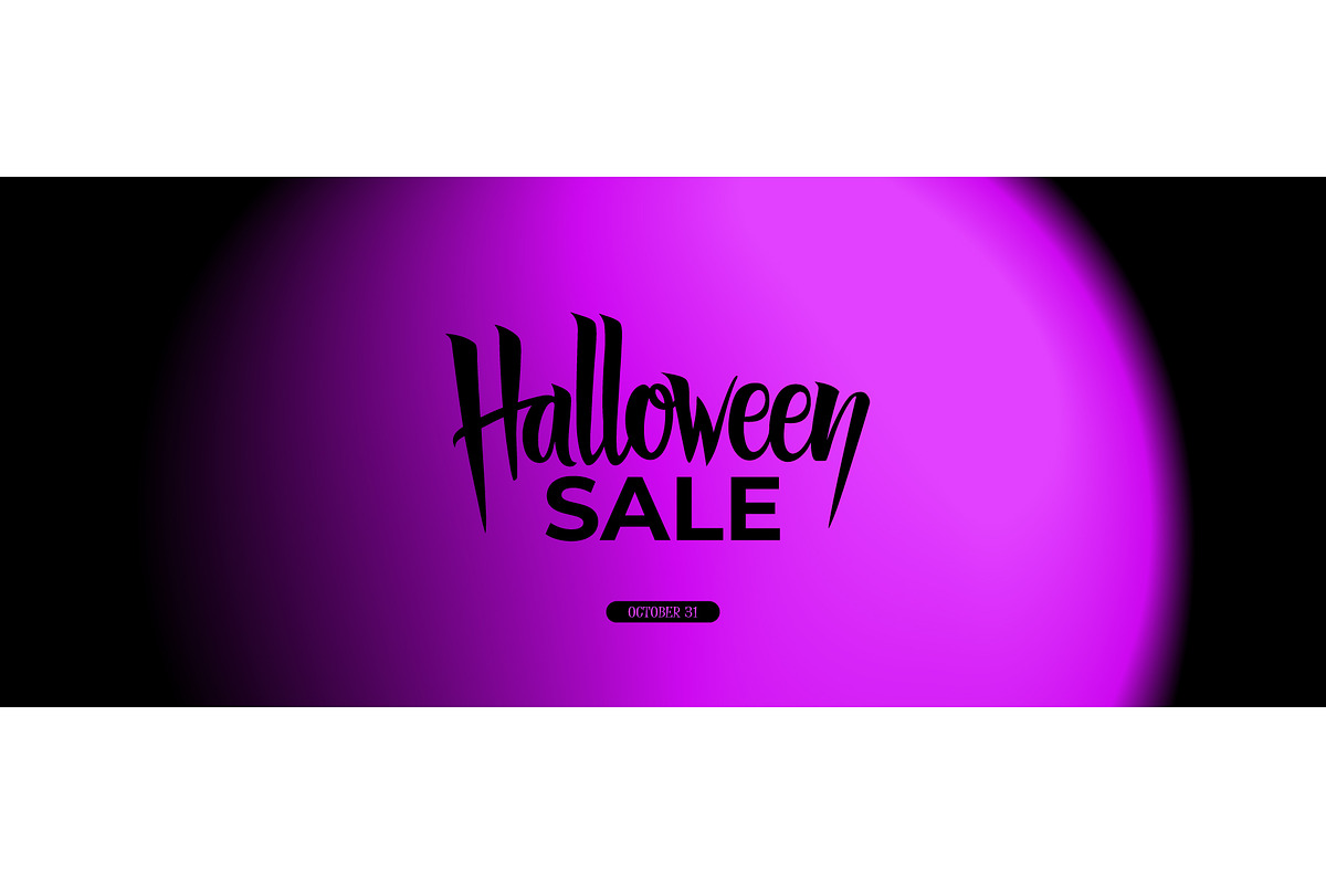 Halloween Sale Graphics Set, a Seasonal Illustration by Finevector (Photo 5 of 6)