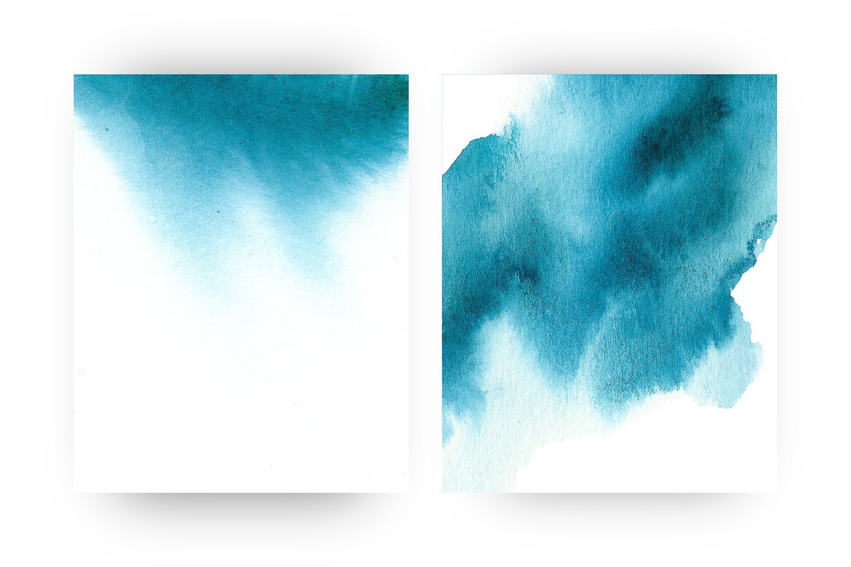 Teal Blue abstract backgrounds, a Texture Graphic by Kolorata Art (Photo 4 of 5)