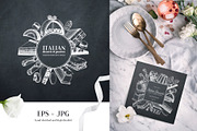 Italian Desserts. Pastries Sketches, a Food Illustration by Yevheniia (Thumbnail 5 of 10)