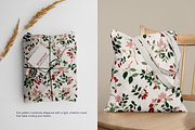 Rosehip Elegant Romantic Pattern, a Pattern Graphic by Mariia Kovalchuk (Thumbnail 7 of 13)