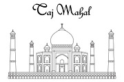 Coloring Pages with Indian Temples, an Illustration by dacascas (Thumbnail 4 of 4)