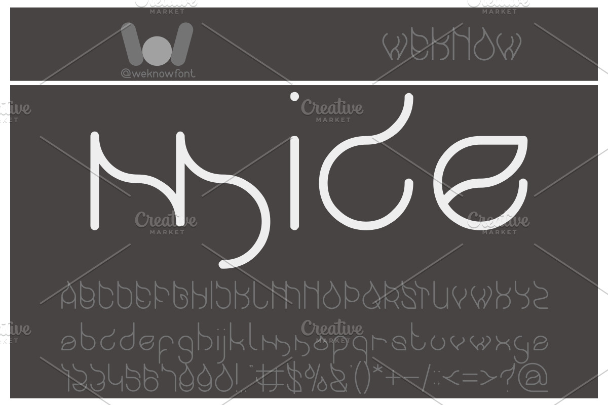swinging swan, a Font by weknow (Photo 3 of 5)