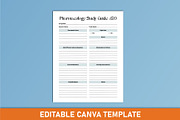 Nursing Pharmacology Notebook Canva, a Stationery Template by Mustafiz (Thumbnail 4 of 4)
