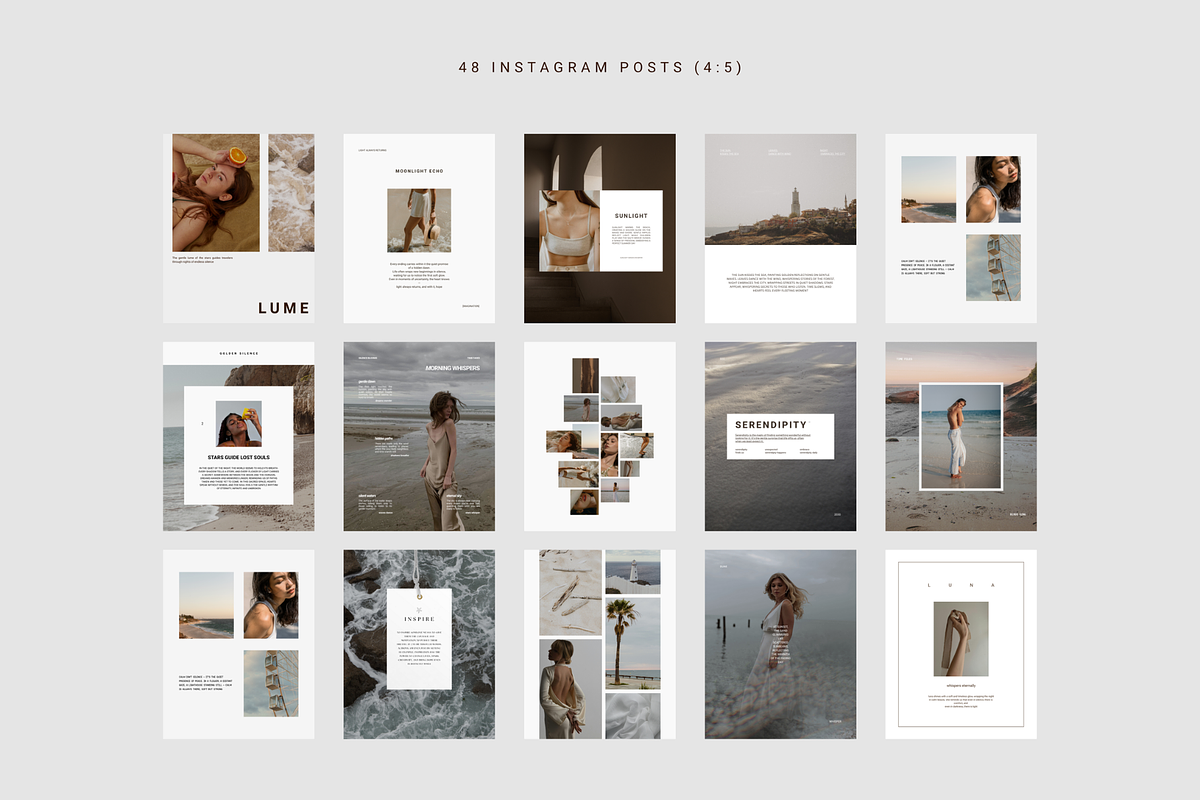 Canva tender minimal simple posts preview 4