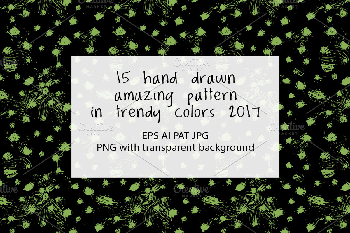 Seamless pattern color trends 2017, a Pattern Graphic by antuanetto (Photo 2 of 5)